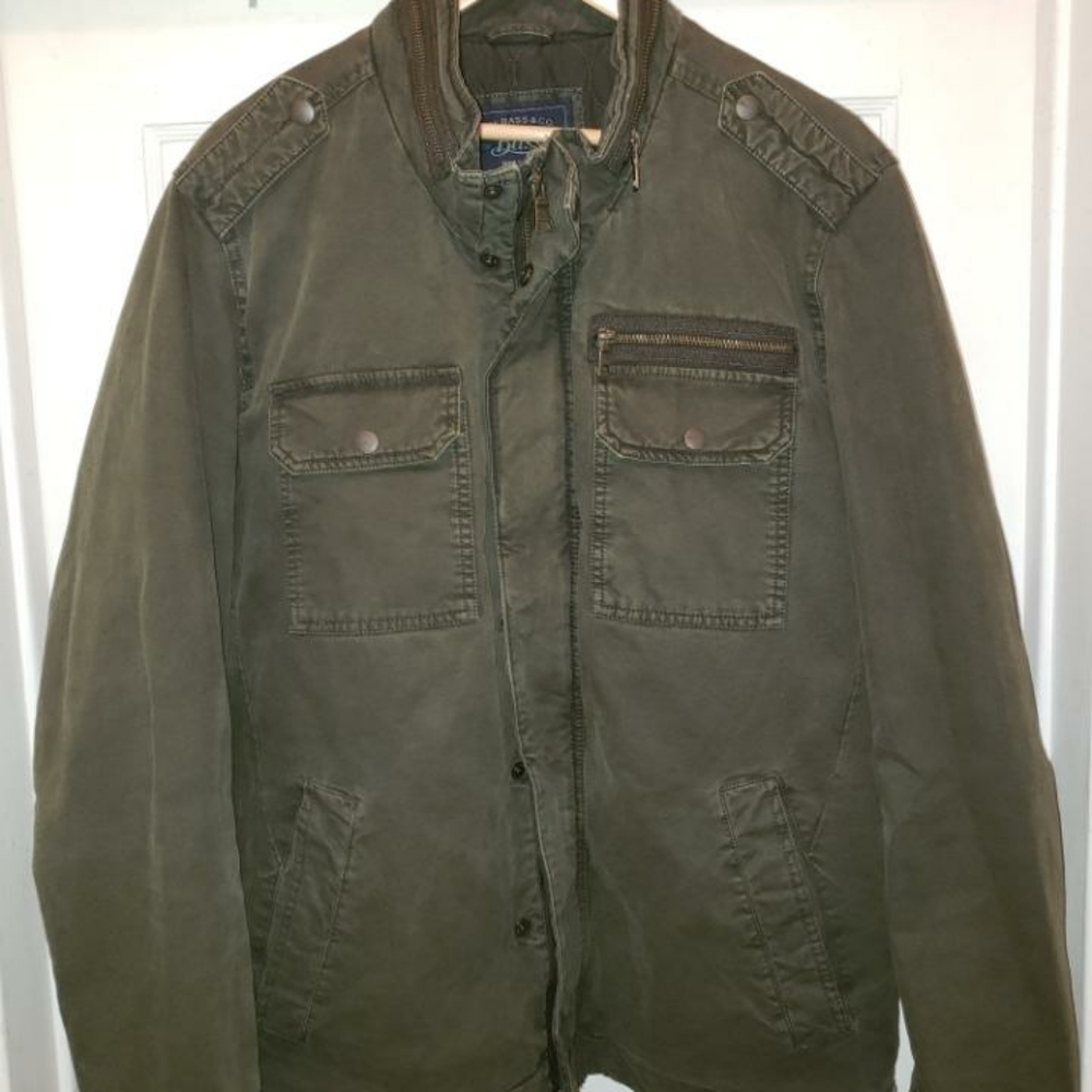 Men's G.H. Bass & Co. Military Style Jacket L